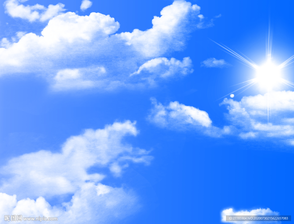 蓝天白云
