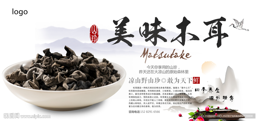 木耳海报 黑木耳海报