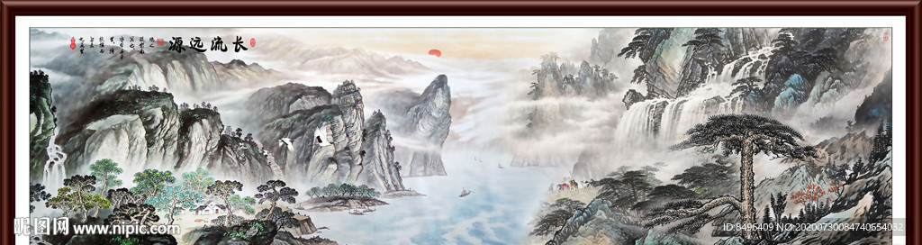 国画山水国画山水国画