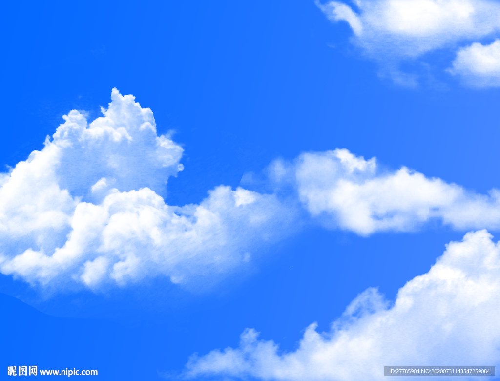 蓝天白云