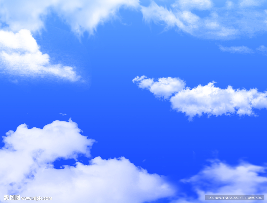蓝天白云