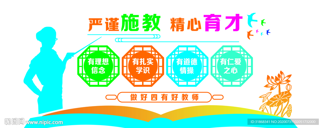 老师办公室墙