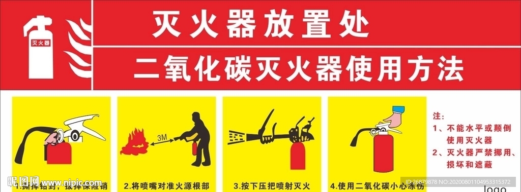 灭火器放置处