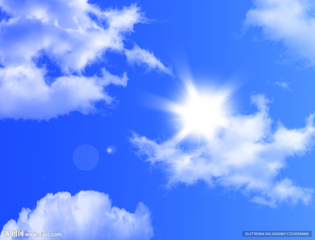 蓝天白云