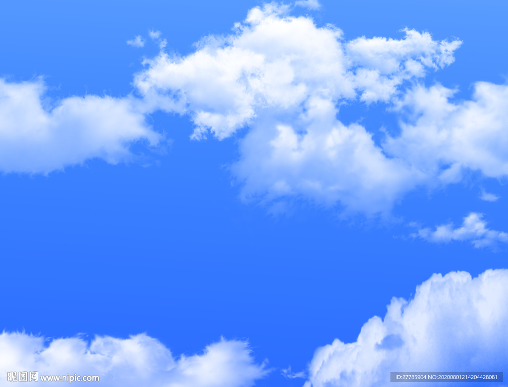 蓝天白云