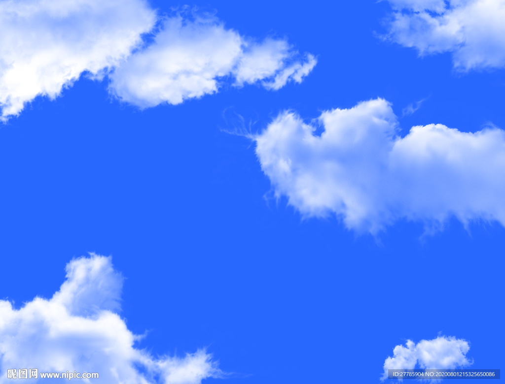 蓝天白云