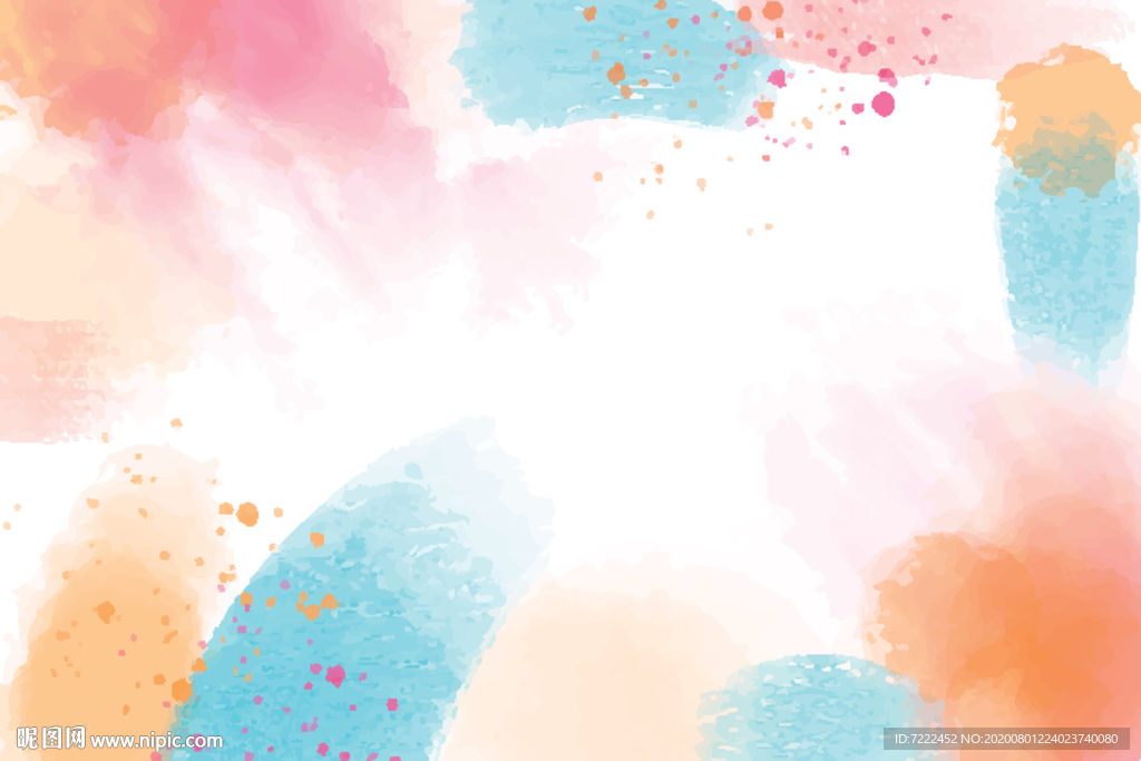 五彩缤纷的手绘画