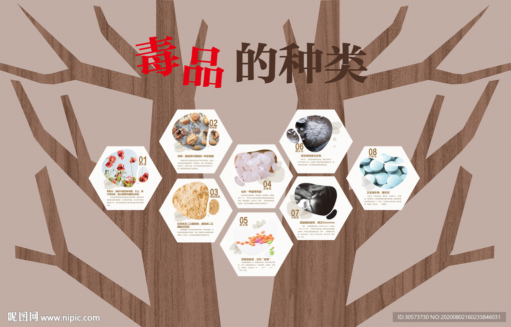 禁毒展馆宣传文化墙