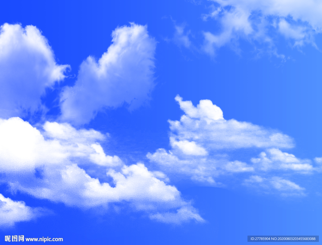 蓝天白云