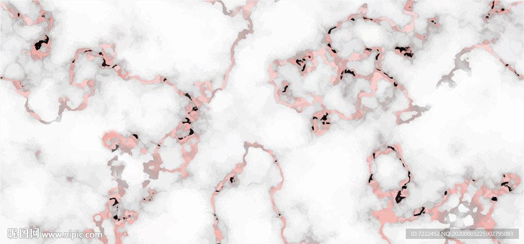 金箔白色大理石纹