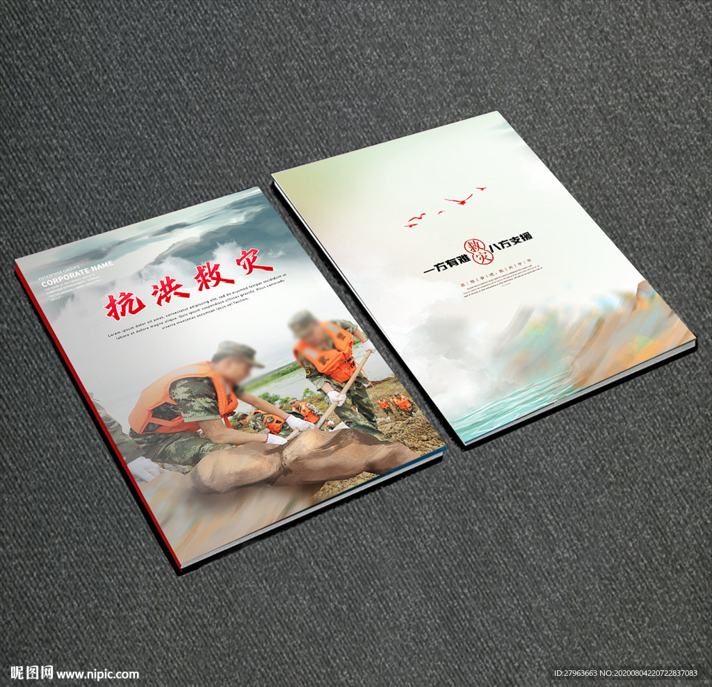 抗洪封皮