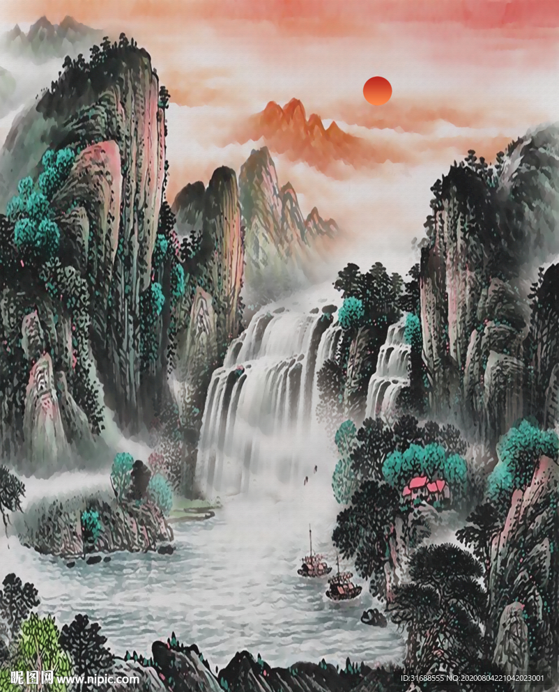 山水画