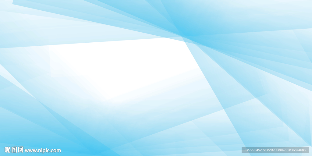 柔和的蓝色横幅背景