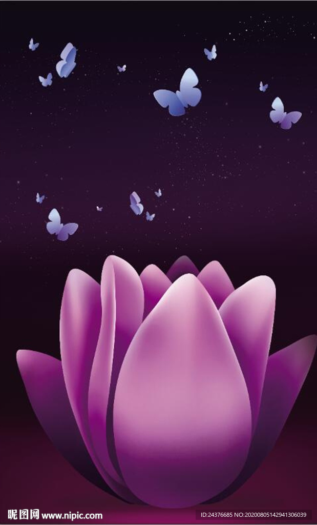 花背景