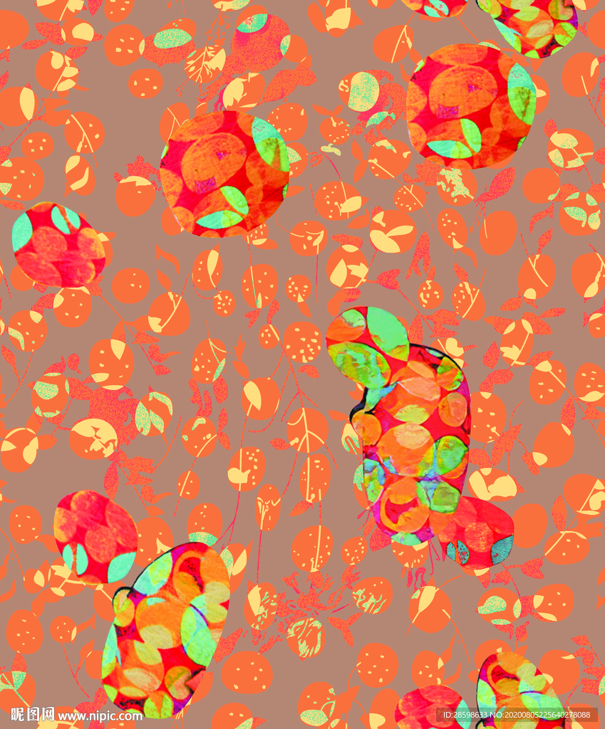 几何花卉