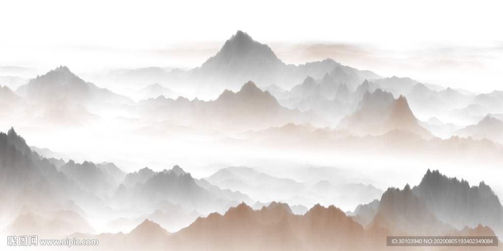 水墨山川