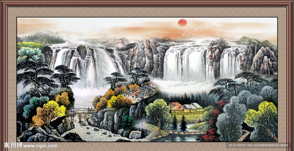 山水画