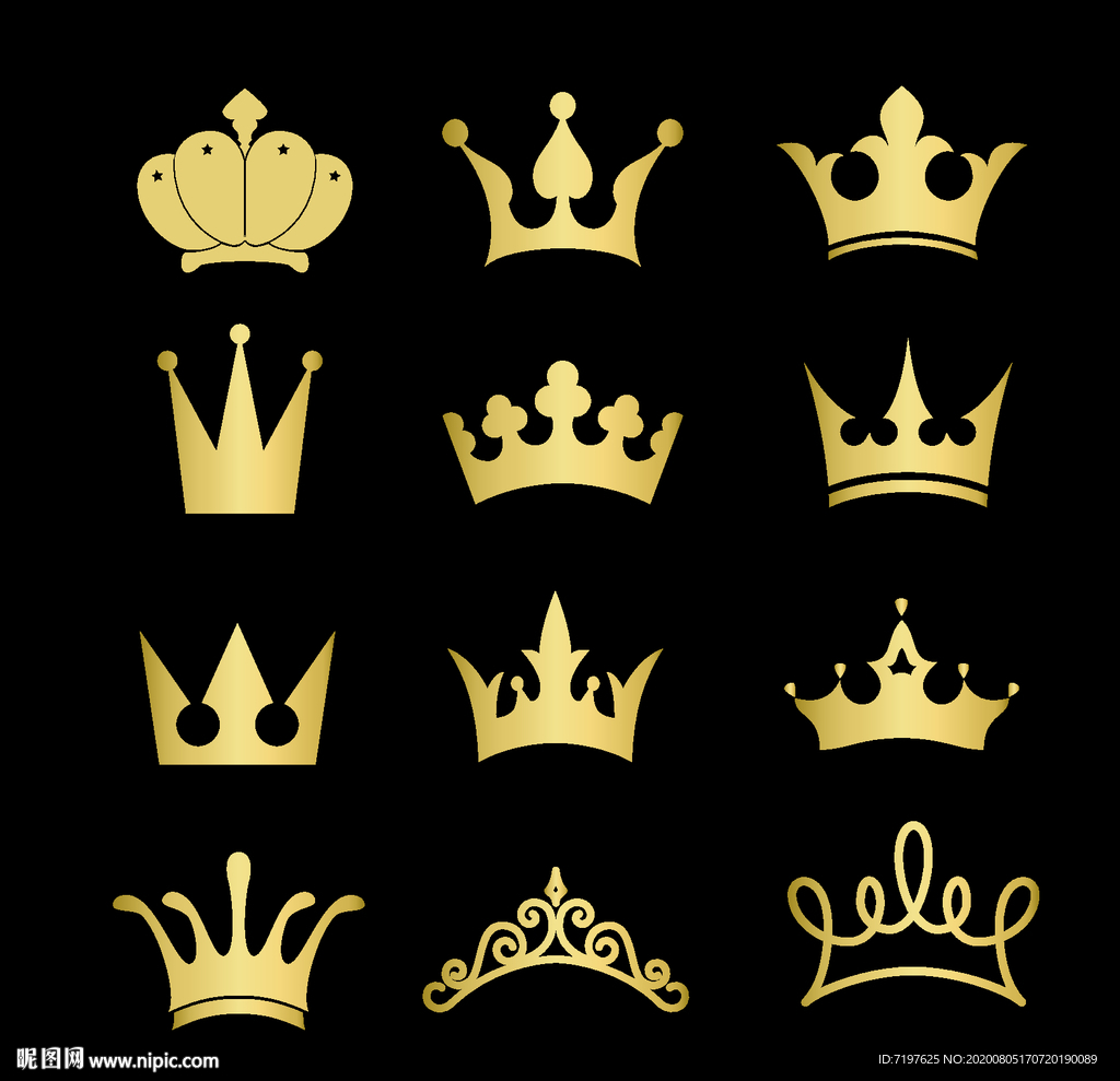 皇冠图标集纹章符号矢量图插图 向量例证. 插画 包括有 符号, 图标, 图象, 剪影, 王子, 经典, 权威 - 172190442