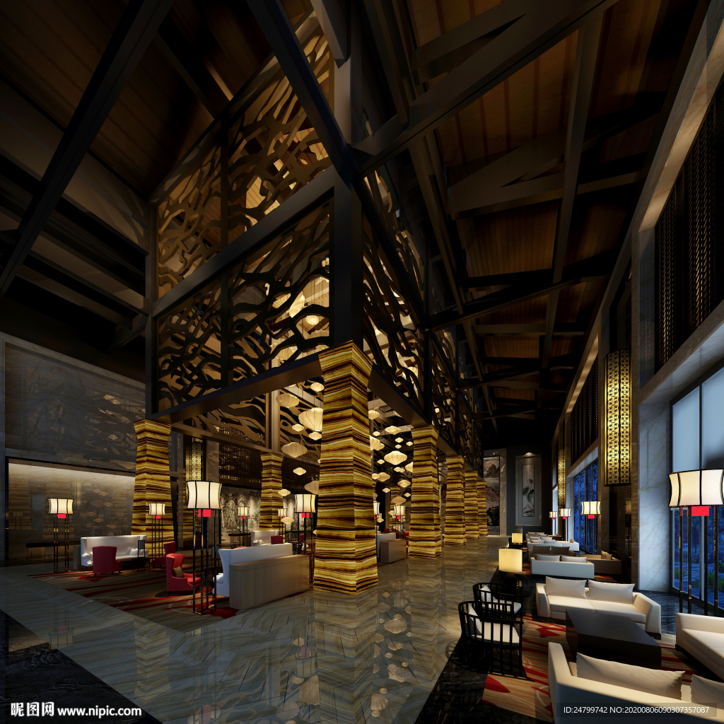 酒店 室内 休息 设计