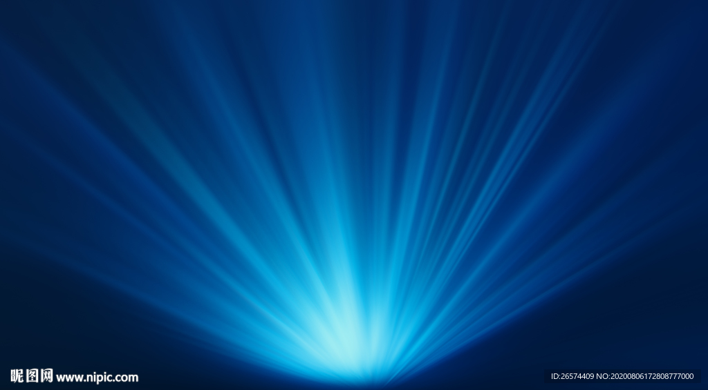 蓝色发光背景