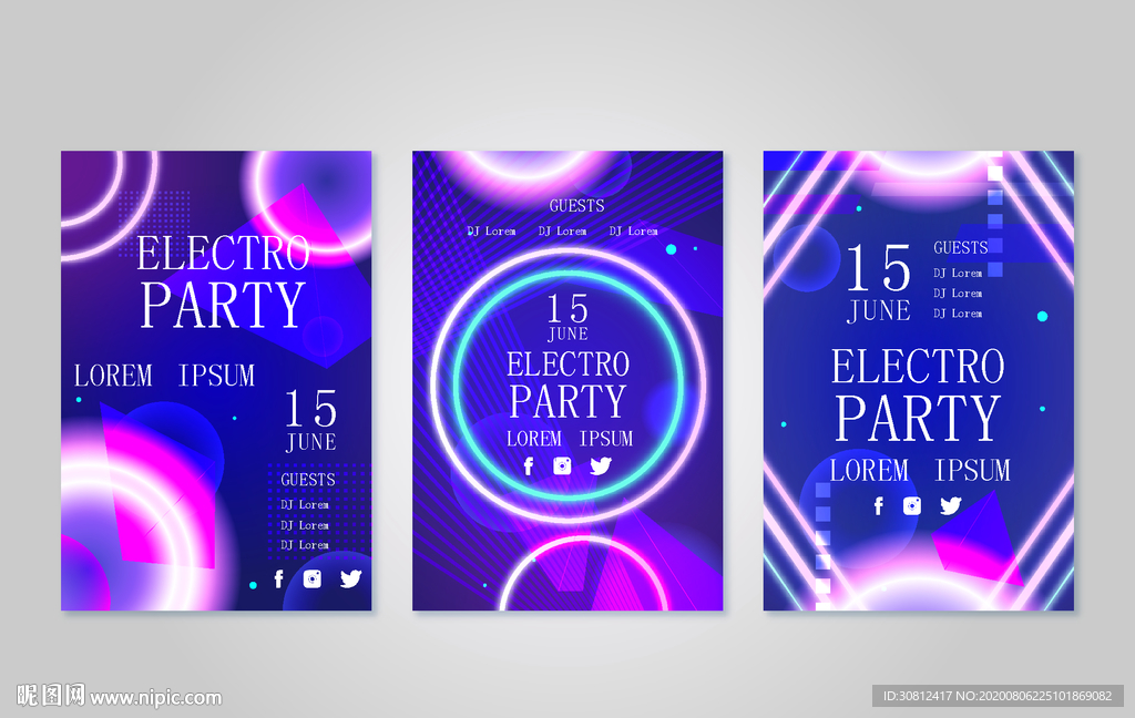 炫彩背景 企业会议 会议展板