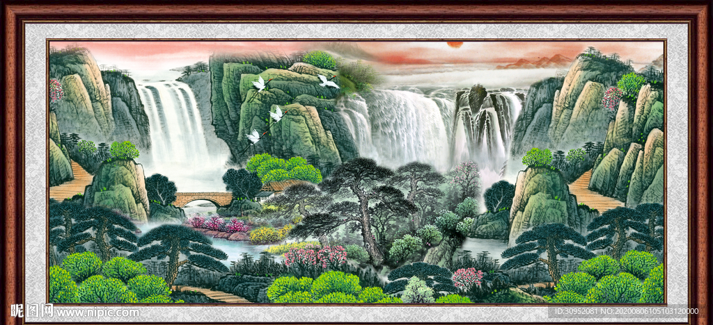 山水画
