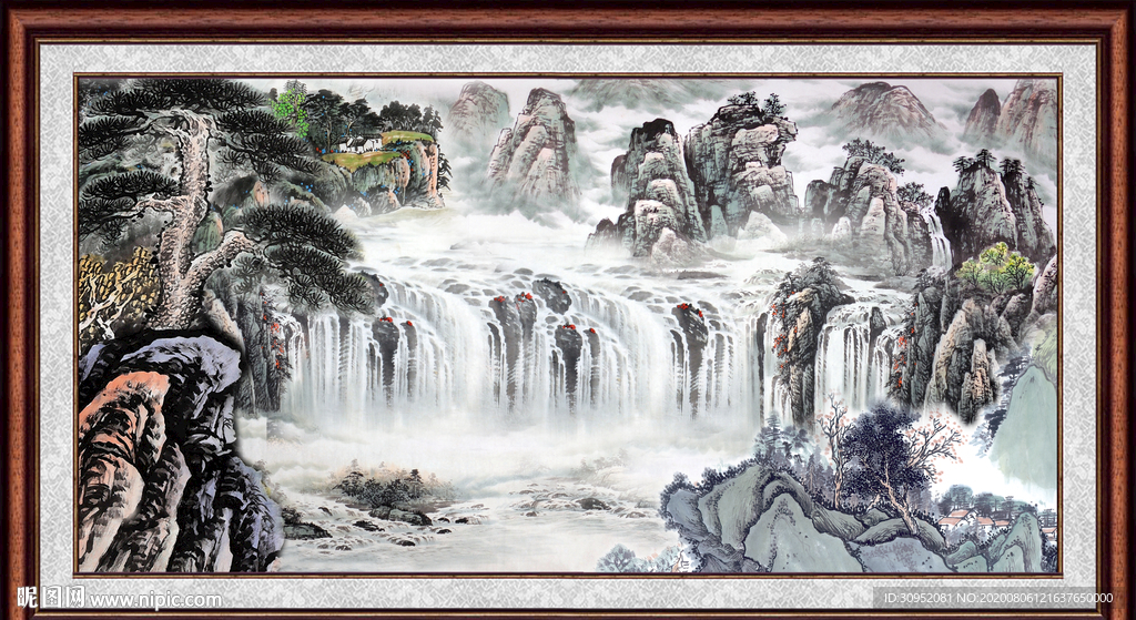 山水画