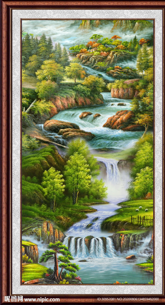 油画 风景