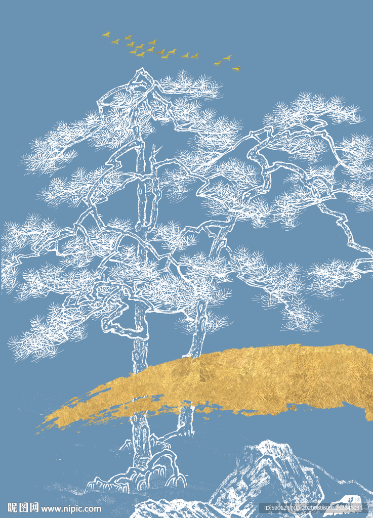 抽象油画