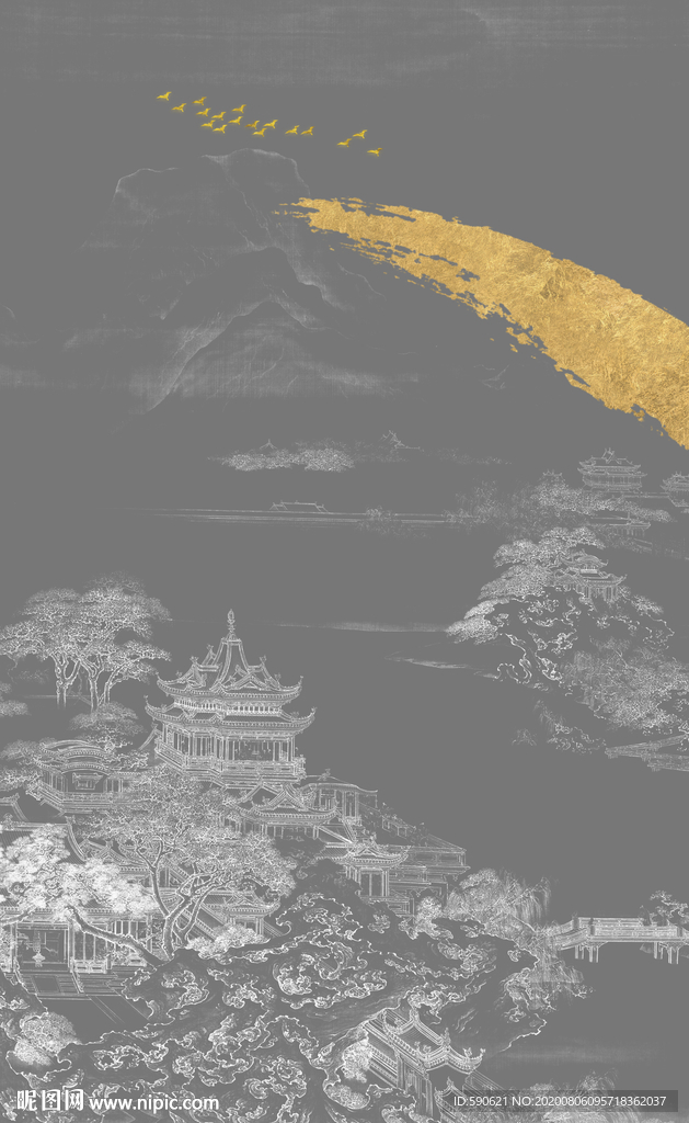 抽象油画