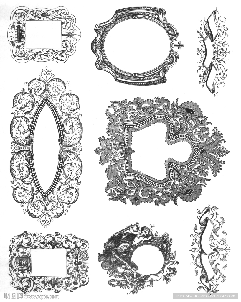 欧式花纹 葡萄酒纹饰