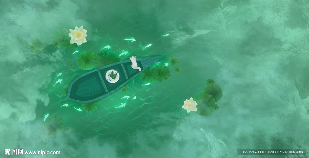 端午节手绘插画