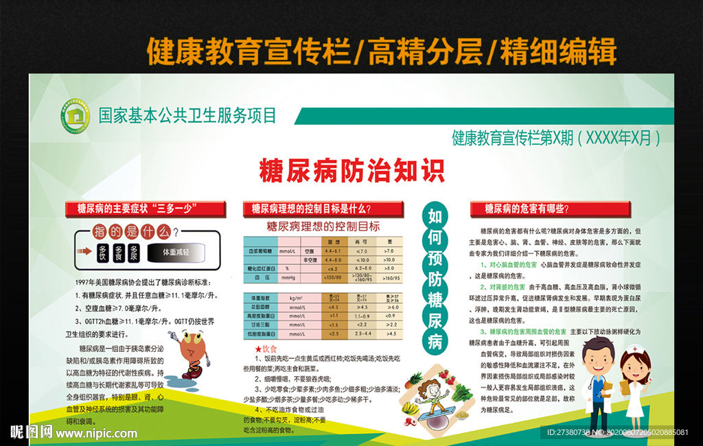 糖尿病防治知识