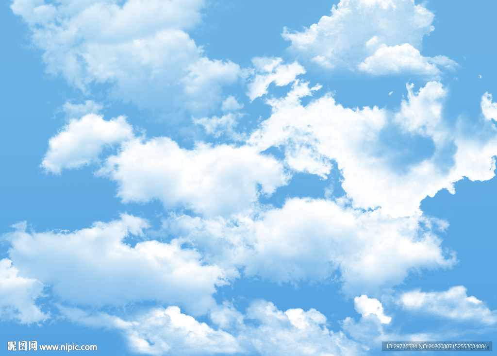蓝天白云