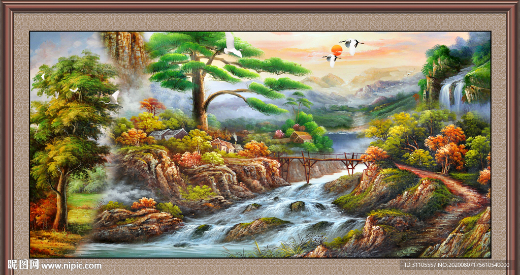 油画风景