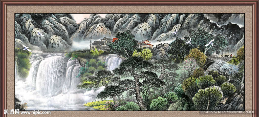 风景如画
