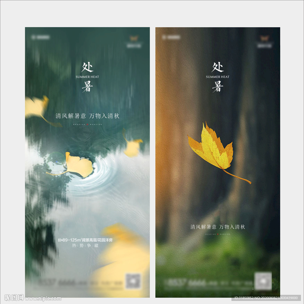 地产处暑