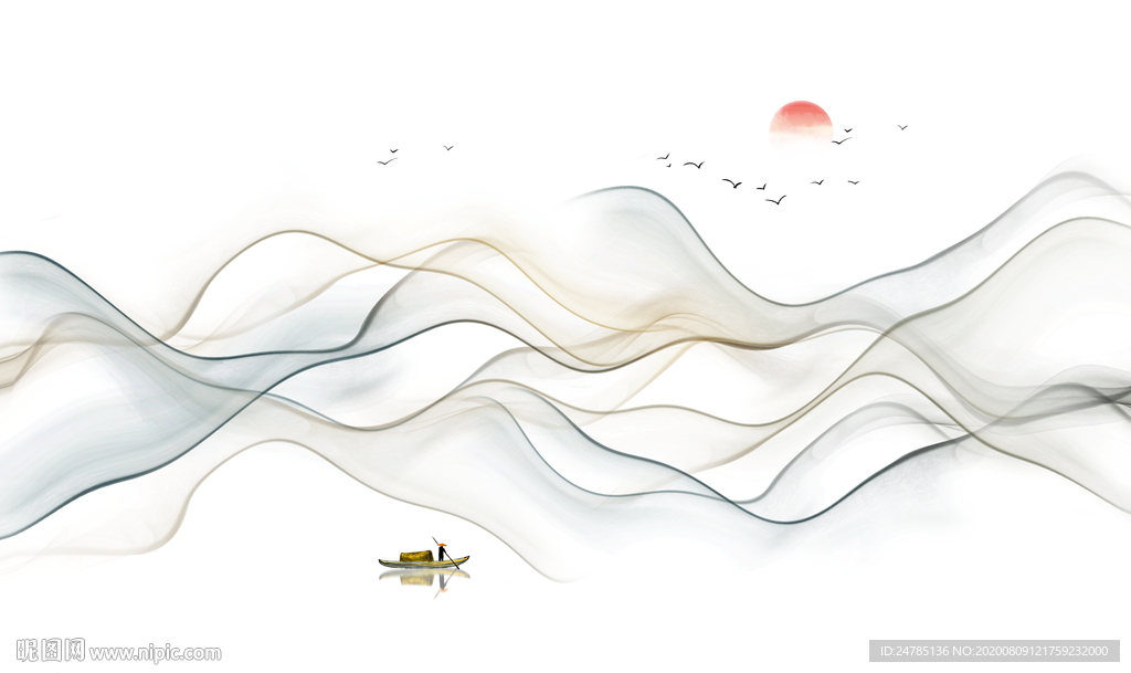 水墨画