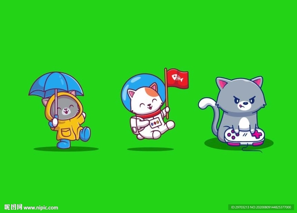 卡通猫咪
