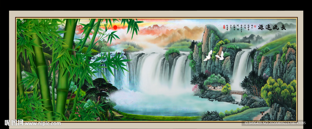 国画山水国画山水国画