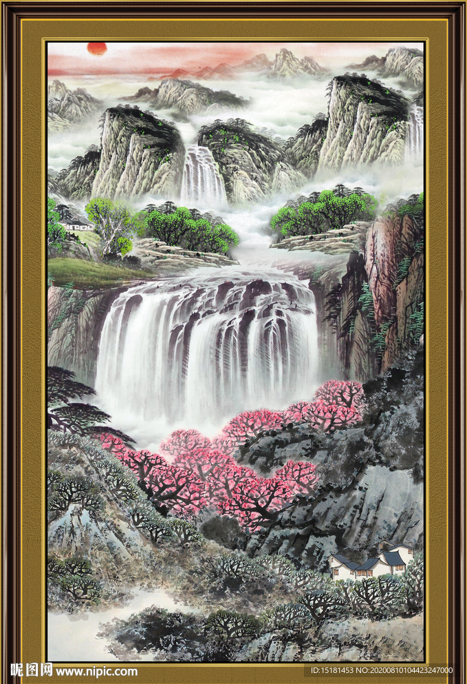 国画山水
