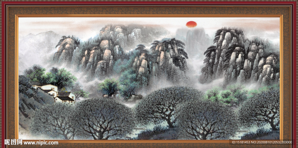 国画山水