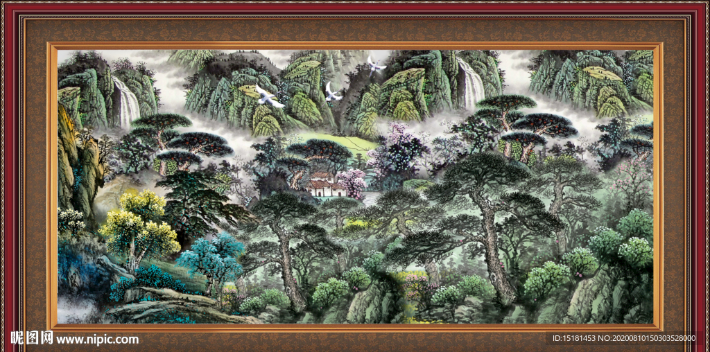 国画山水