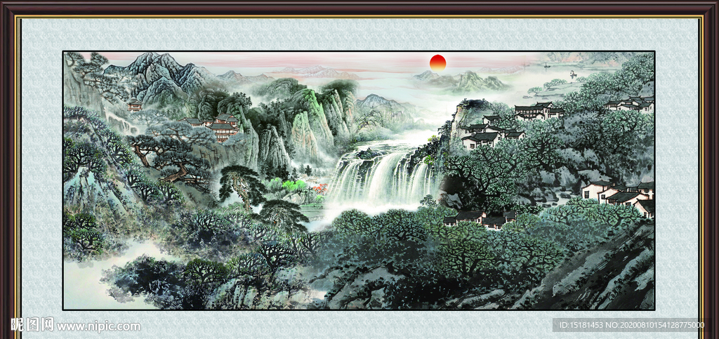 国画山水