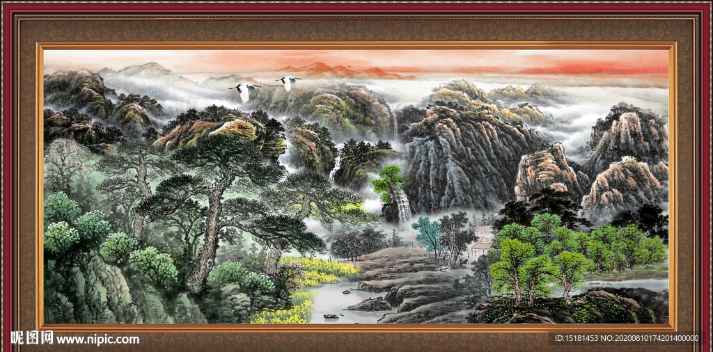 国画山水