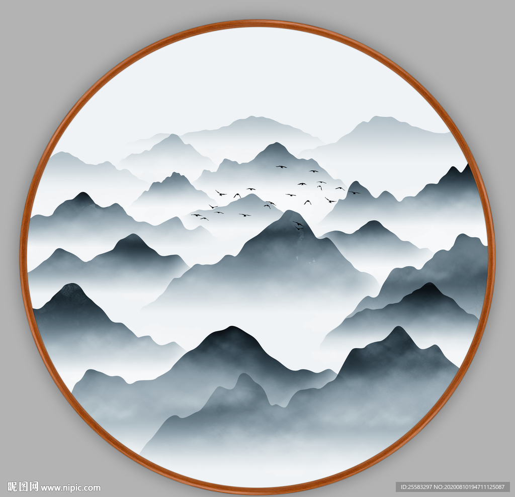 山水画