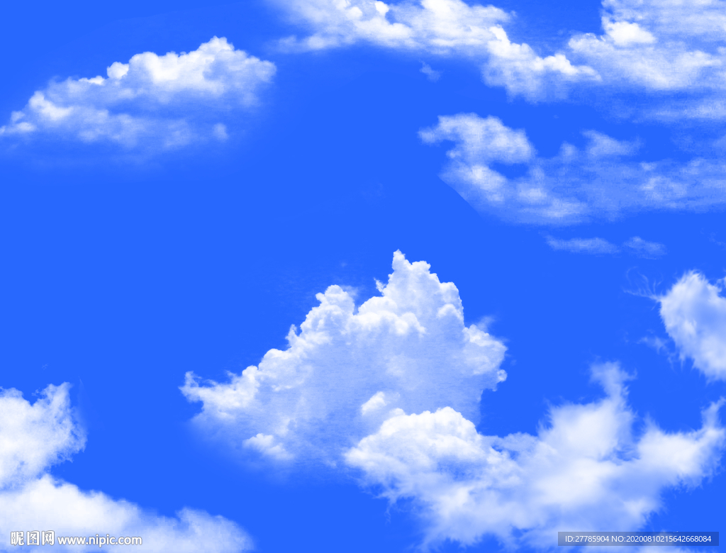 蓝天白云