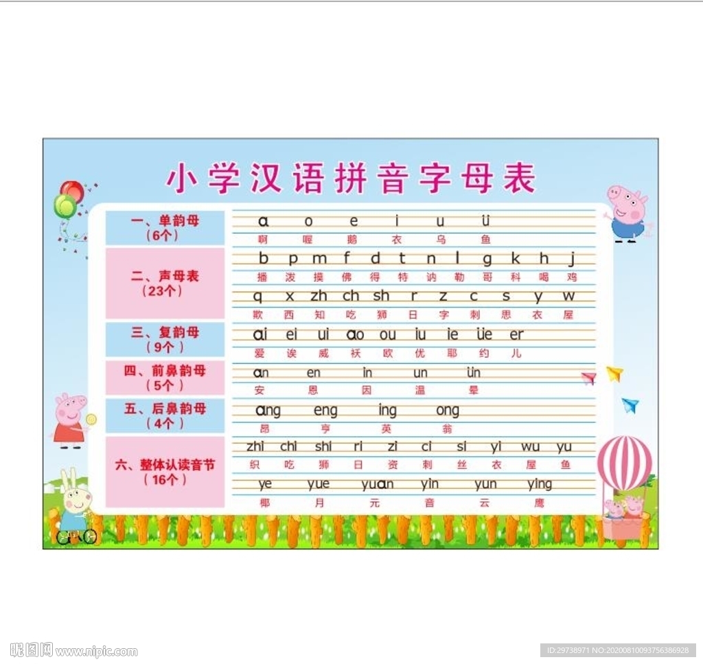 小学生汉语拼音