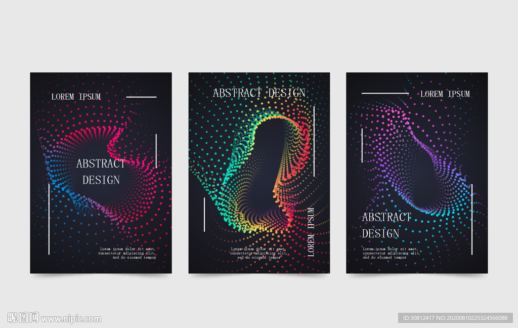 炫彩海报 青春背景 发布会背景