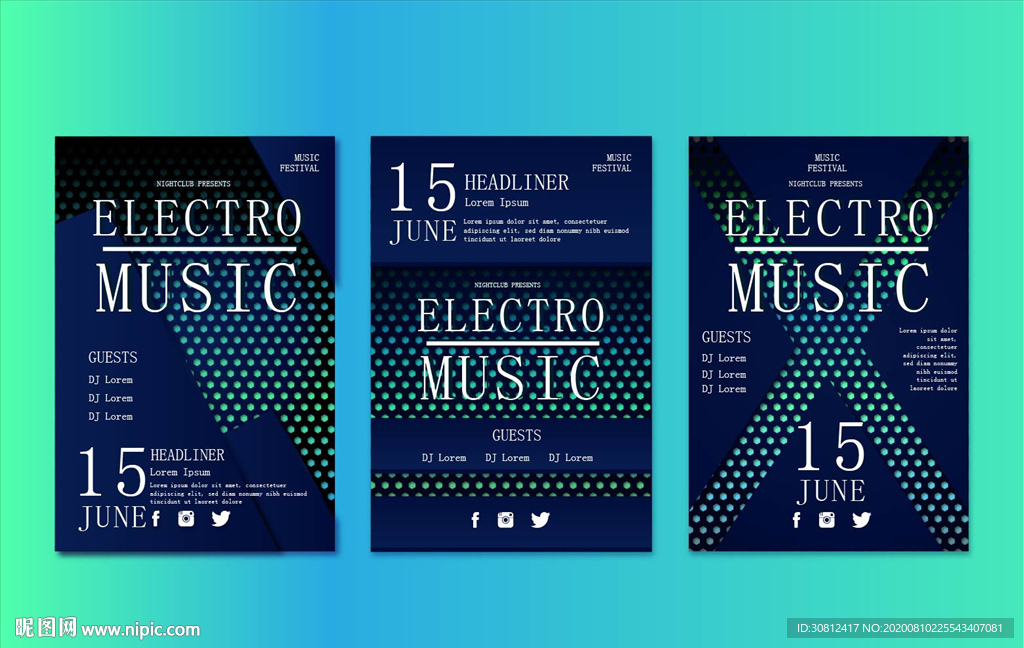 炫彩海报 青春背景 发布会背景